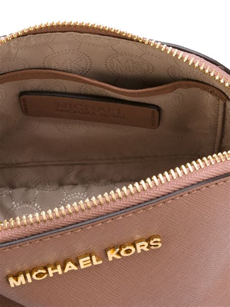 michael kors pink leather makeup bag|personalized Michael Kors bag.